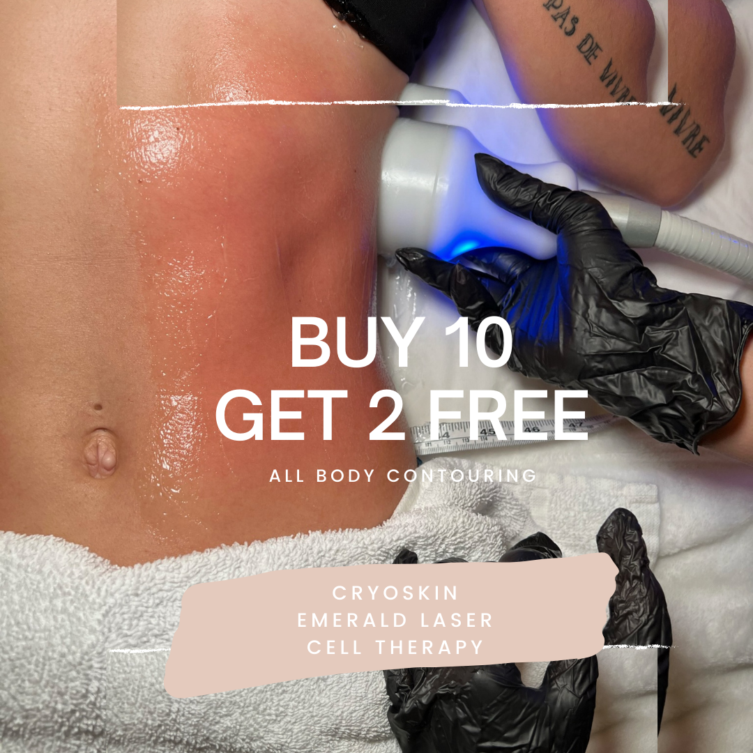 10 Cryoskin Sessions + Get 2 Free